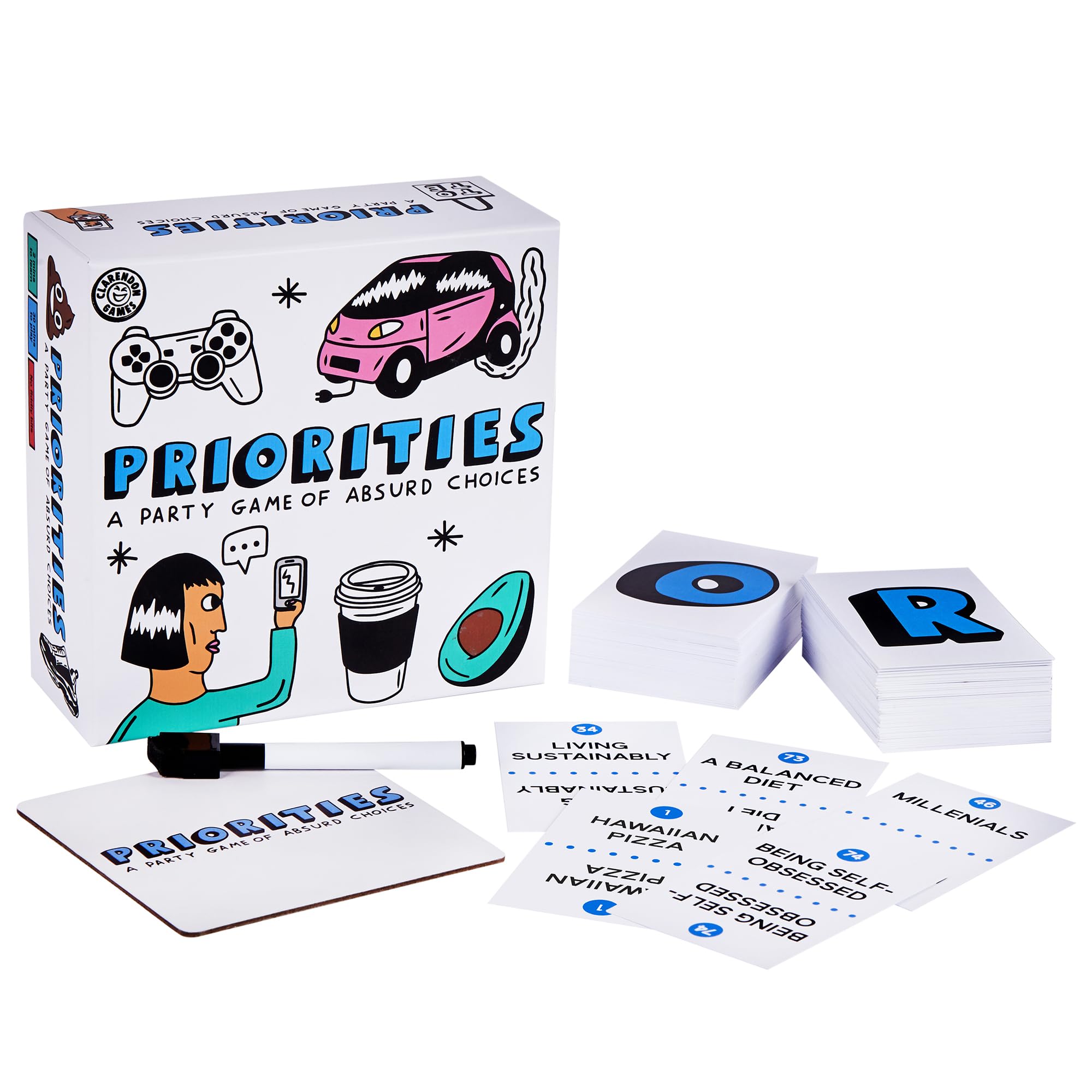 Priorities (EN) - Party Games for Adults and Teenagers - Card Game